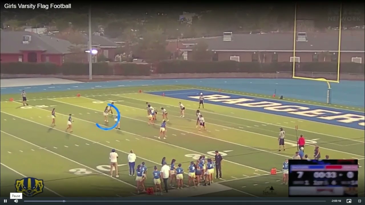 Maggie Maneely CB, WR, 4.0 GPA, Conference Game Highlights PHS v Dysart Pick 6