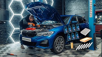 HOW TO SERVICE YOUR BMW B48 ENGINE (BMW G20 330e)