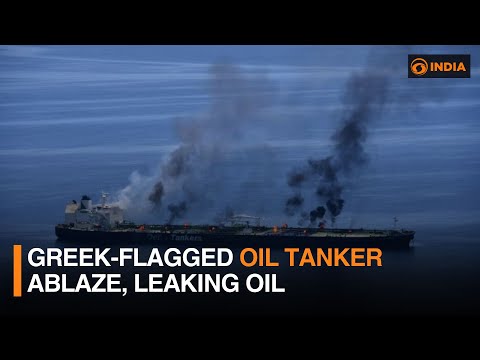 Greek-flagged oil tanker