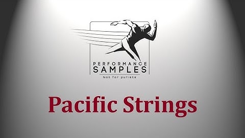 Pacific Ens. Strings - Exposed Dynamic Crossfades (all sections, all sustains)