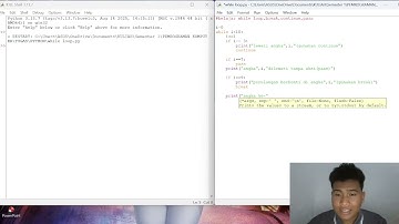 PYTHON DASAR WHILE LOOP