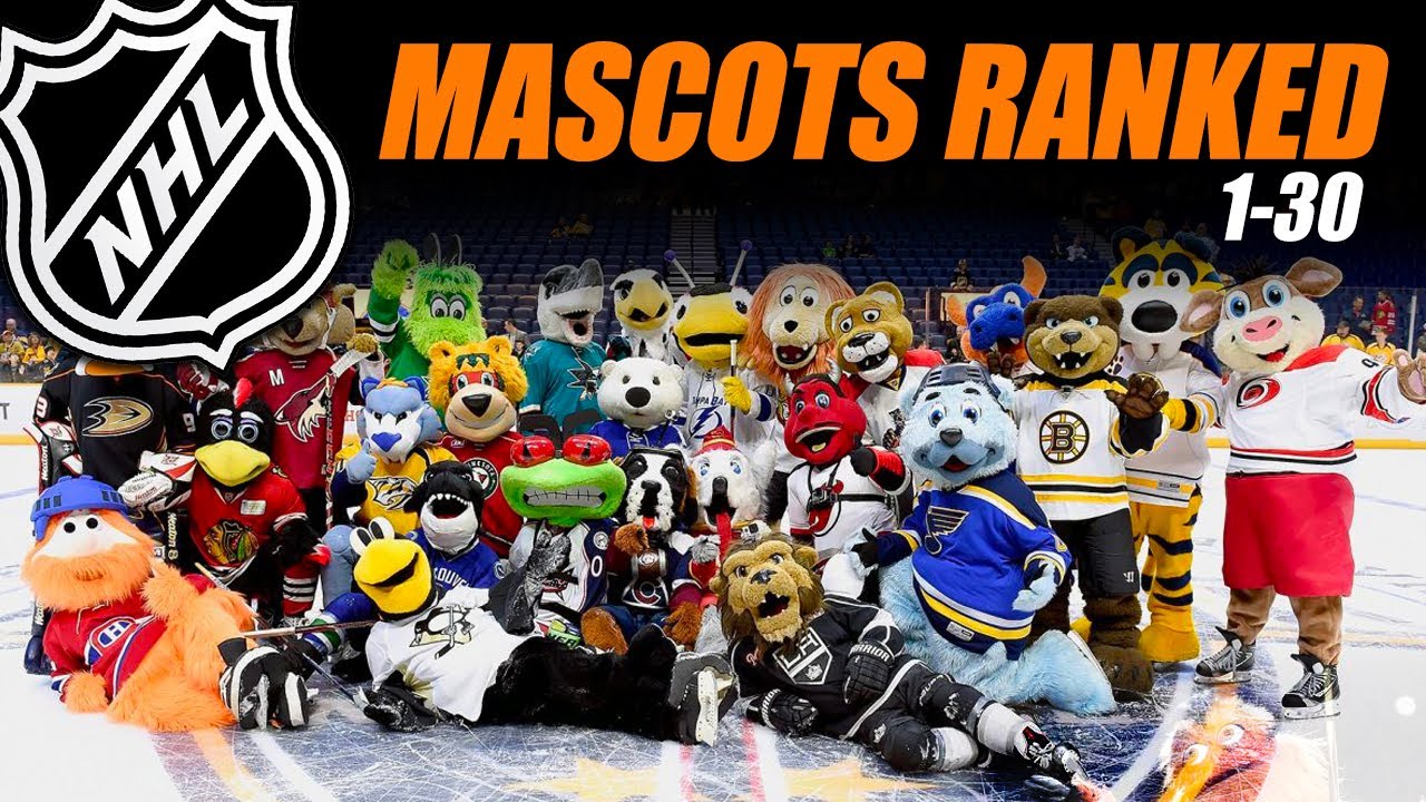 NHL Mascots Ranked 1-30 - YouTube