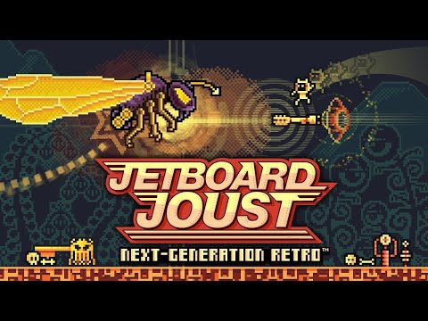 Ретро-Хардкор | Jetboard Joust Обзор олдскульной игры