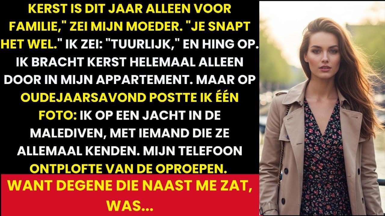 Familie Negeerde Me Met Kerst. Mijn Oud & Nieuw Gezelschap Schokte Hen..|waargebeurd