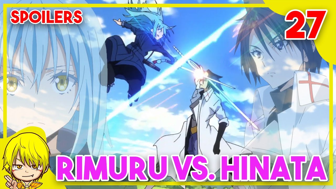 Rimuru vs Hinata  That Time I Got Reincarnated as a Slime Temporada 2 