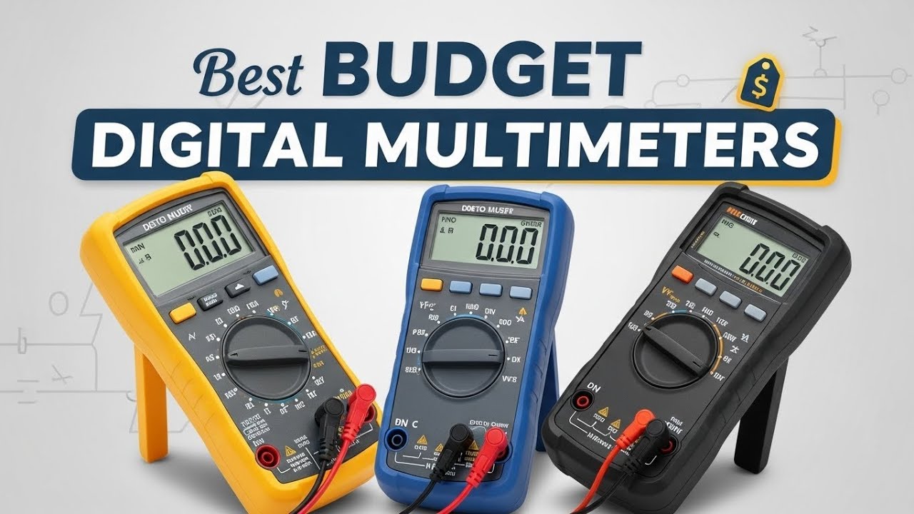TOP 5 Best BUDGET DIGITAL MULTIMETERS 2026 | Digital multimeter ...