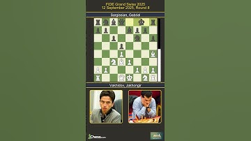 🇺🇿 Jakhongir Vakhidov vs Gabriel Sargissian 🇦🇲 | FIDE Grand Swiss 2025 | Round 8