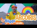 💧Diversión bajo la lluvia💧 | Compilació | aprende con blippi  | Videos Educativos