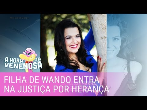 Filha de Wando entra na Justiça por herança do pai