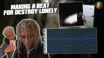 How To Make A Crazy Sample Beat For Destroy Lonely | FL Studio Tutorial