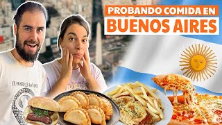 Probando COMIDA ARGENTINA en BUENOS AIRES 🥟 PALERMO 🇦🇷