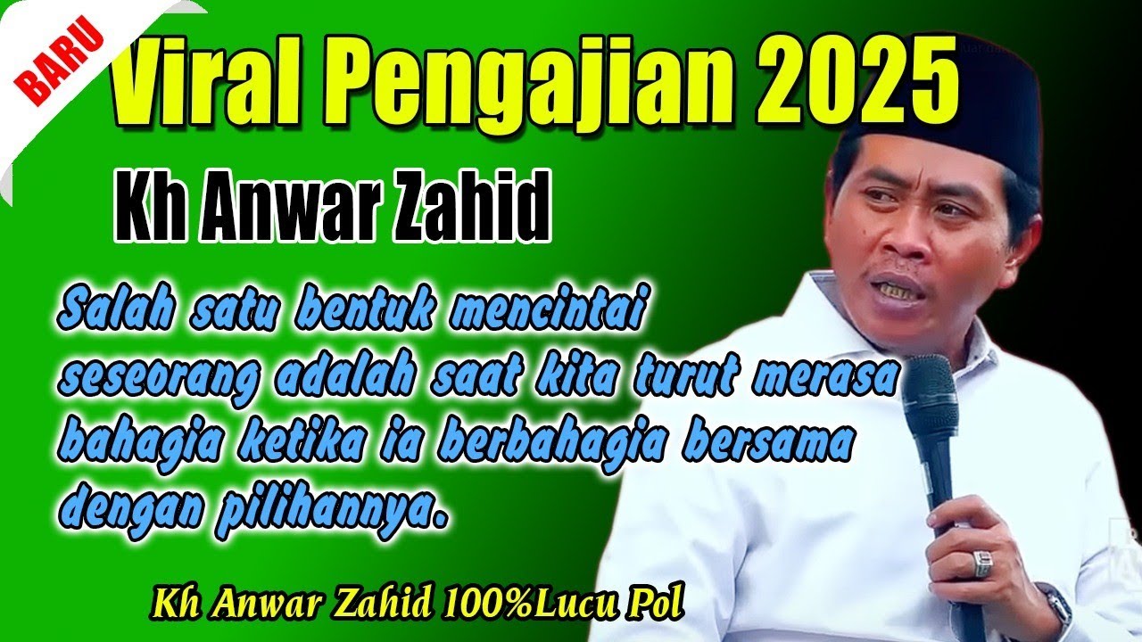 KH ANWAR ZAHID TERBARU VIRAL - KETIKA MANUSIA DI UJI DENGAN KEKAYAAN YANG BERLIMPAH PASTI SOMBONG