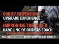 RV Suspension Upgrade: Improving Ride & Handling of Our Gas Coach | Sumo Springs – Before & After