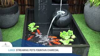Streaming Pots Fountain - Large