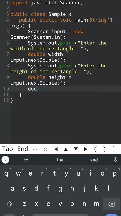 calculate area of square in java program #shortsfeed #shorts - YouTube