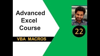 Advanced excel(vba) tutorial 22 : Loop statements - Example 1 Upper Left Triangle