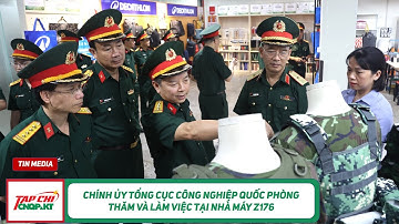 Chính ủy Tổng cục Công nghiệp quốc phòng thăm và làm việc tại Nhà máy Z176