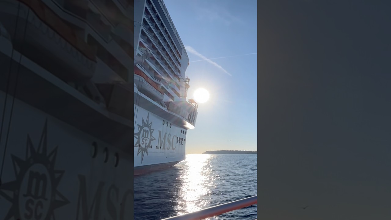 The best kind of sea view ☀️🌊🚢#MSCGrandiosa #MSCCruises #CruiseLife #Shorts