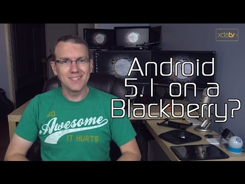 Blackberry의 Android 5.1? Elephone P8000 소스 수신, Galaxy S6 수신 5.1.1