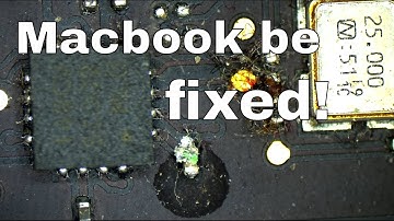 A1466 Macbook Air taking 70 mA and dead logic board repair