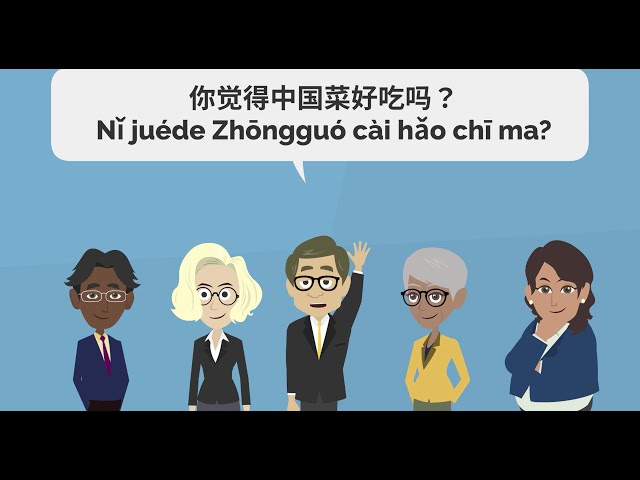 Chinese Conversation | Learn Chinese Online 在线学习中文 | L24 中国菜很好吃 Chinese food is delicious
