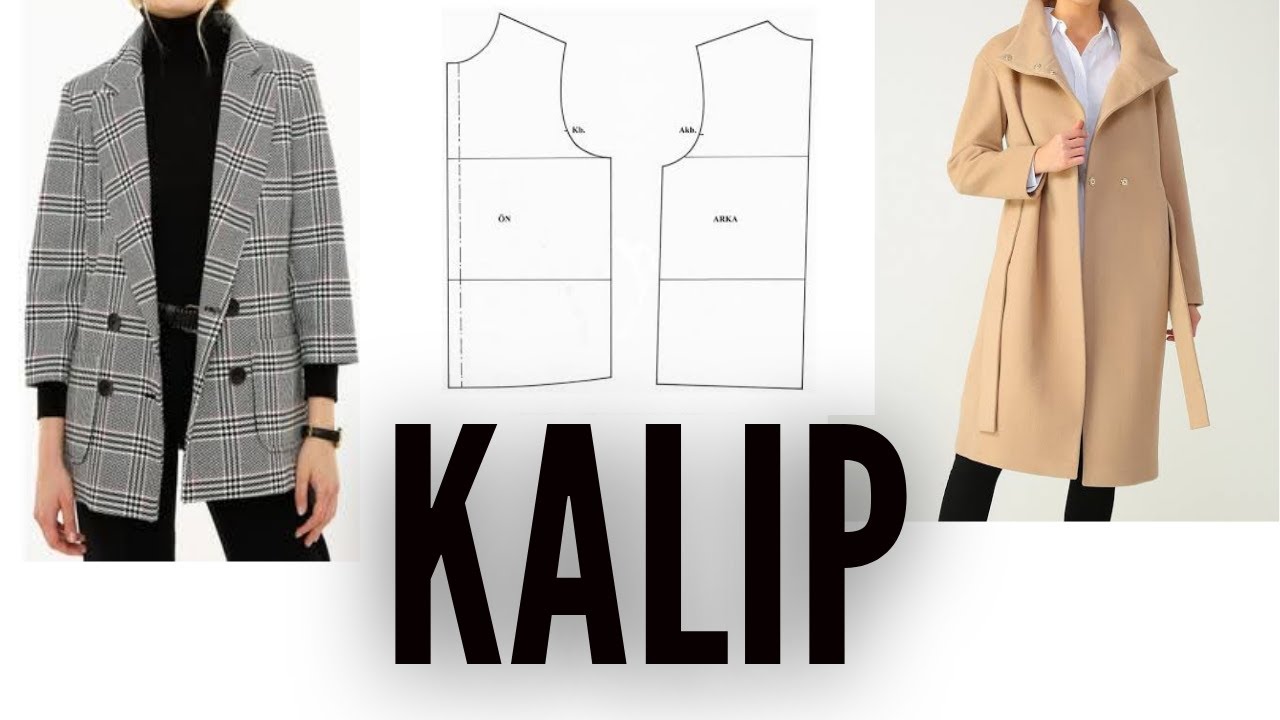 Basit kalıp çıkarma yöntemi - Penssiz beden kalıbı - Kalıp çizmeyi öğren