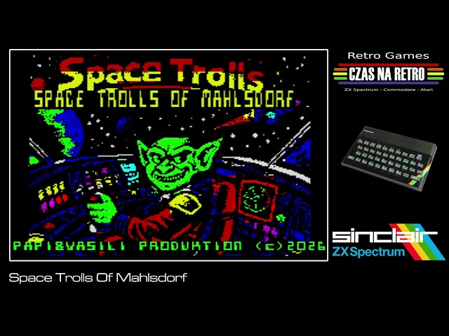 Space Trolls Of Mahlsdorf (2026) - ZX Spectrum - YouTube