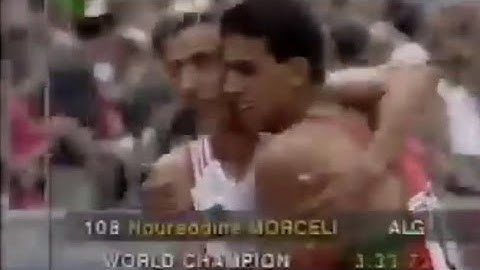 1995 الأسطورة نور الدين مرسلي بطل العالم للمرة الثالثة