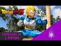 Super Vegeta - Acabamento e Pintura | Oficina 4D