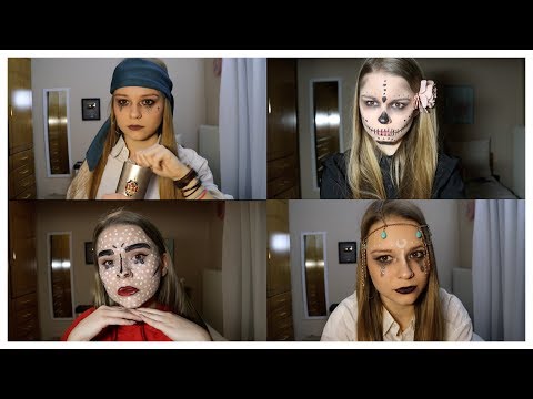 Βίντεο: Απόκριες μακιγιάζ για κορίτσια στο σπίτι