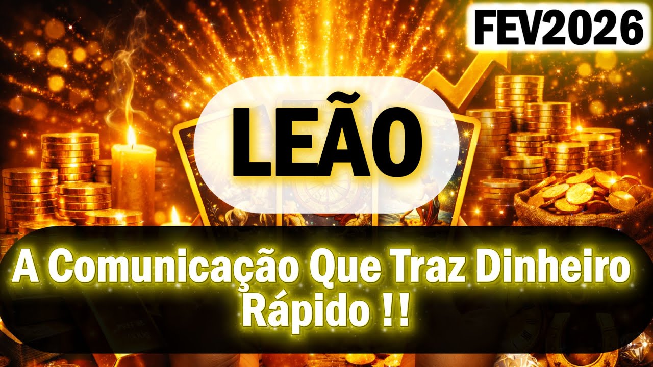LEÃO💲✨Dinheiro em Movimento!! O Que Era Bloqueio no Dinheiro Se Dissolve✨🍀🔥