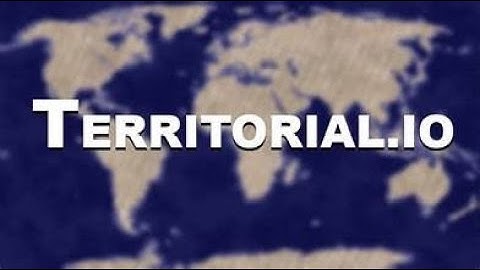 I play territorial io for the first time!