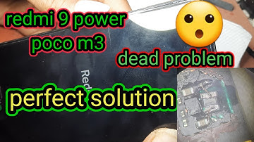 redmi 9 power dead  solution