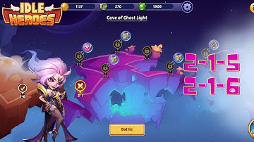 IDLE HEROES - CAMPAIGN STAGES 2-1-5 AND 2-1-6