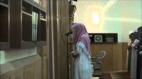 عشاء الاثنين 2941434هـ للقارئ حاتم المالكي من أواخر سورة آل عمران