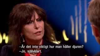 Video thumbnail of "Chrissie Hynde on why she doesn't eat meat"