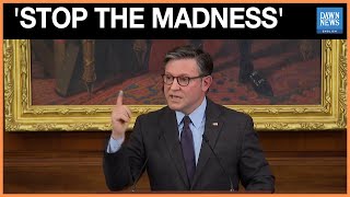 'Stop The Madness': Speaker Johnson tells Democrats on day 6 of Shutdown | Dawn News English