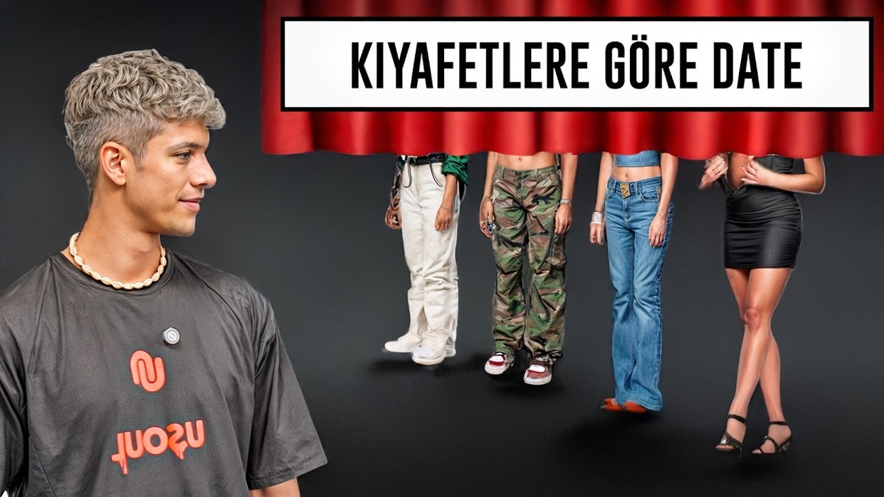 1 ERKEK VS. 4 KADIN | KIYAFETLERE GÖRE KÖR BULUŞMA!