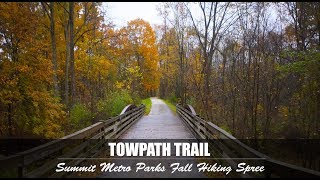 Towpath Trail | Summit Metro Park Fall Hiking Spree
