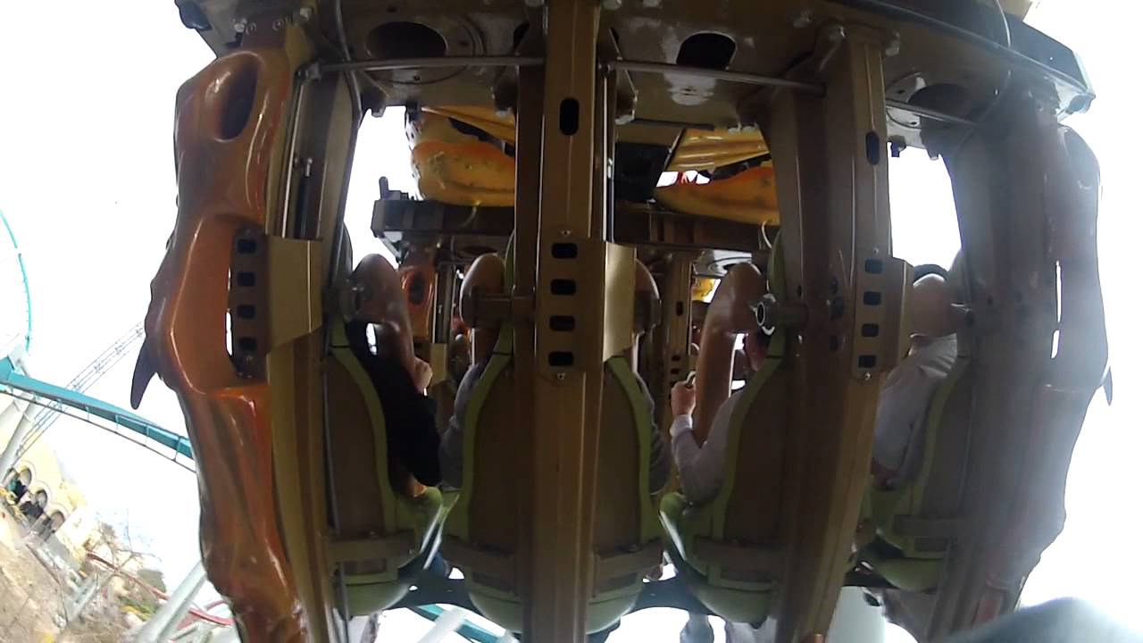 Dragon Challenge Roller Coaster Universal Islands of Adventure, Florida YouTube