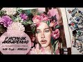 Как НАРИСОВАТЬ ЛИЦО ДЕВУШКИ / КРАСКИ  Van Gogh + Migello | C комментариям/ Watercolor Painting/