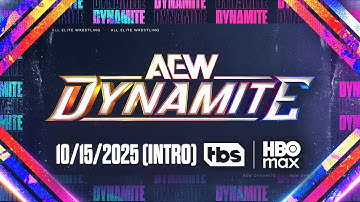 AEW: Dynamite (10/15/2025) before AEW: WrestleDream (2025) | Opening Intro