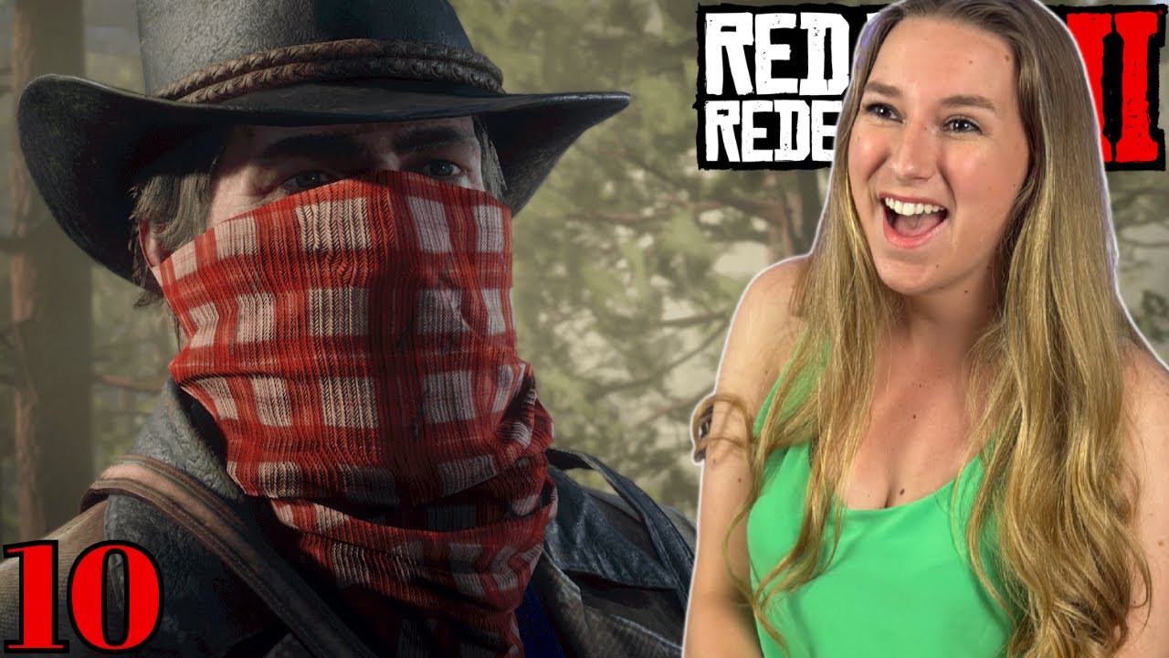 ROBBING ANOTHER TRAIN || First time playing RED DEAD REDEMPTION 2 ...
