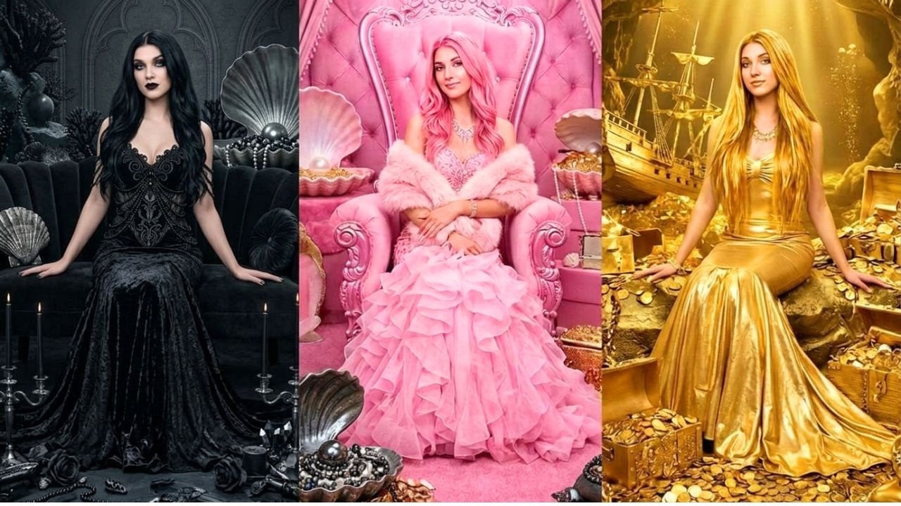 МИЛАЯ РОЗОВАЯ РУСАЛКА vs БУНТАРСКАЯ РУСАЛКА 🧜‍♀️✨ Эпическая Glow-Up Битва