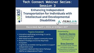 Enhancing Independent Transportation for Individuals with Intellectual & Developmental Disabilities