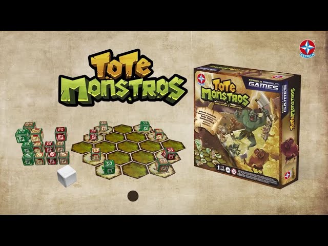 Jogo Tote Monstros - Estrela Premium Games - Estrela