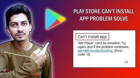 How to fix Google Play Store Error Code 8 | Play Store Can