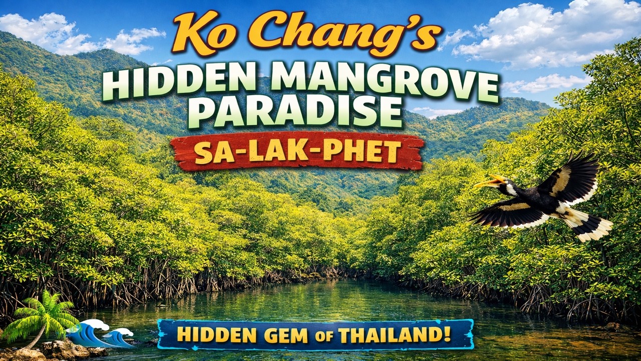 Than Ma Yom Waterfall & Sa-lak-phet Mangrove Forest | Koh Chang’s Hidden Eastern Side