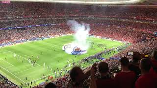 2019 Champions League Final - The moment Liverpool Lift the Cup!