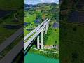 The 'Heavenly Road Double Bridges' in the mountains #highway #bridge #technology #mountains